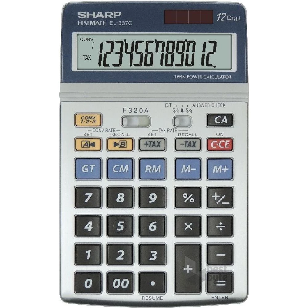 Sharp EL337C irodai asztali számológép