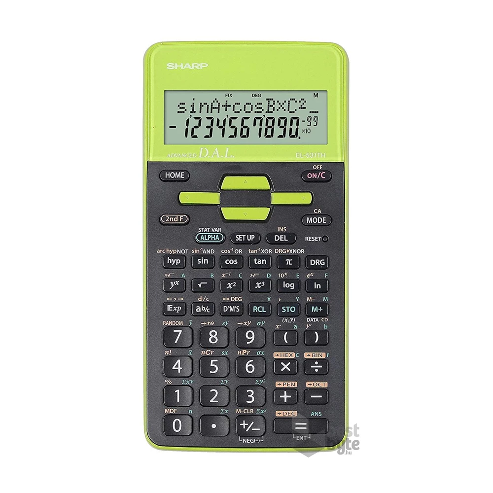 Sharp EL531THBGR 273 funkciós tudományos számológép