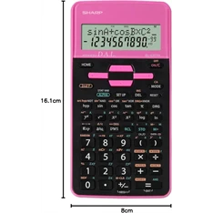 Sharp EL531THBPK 273 funkciós tudományos számológép