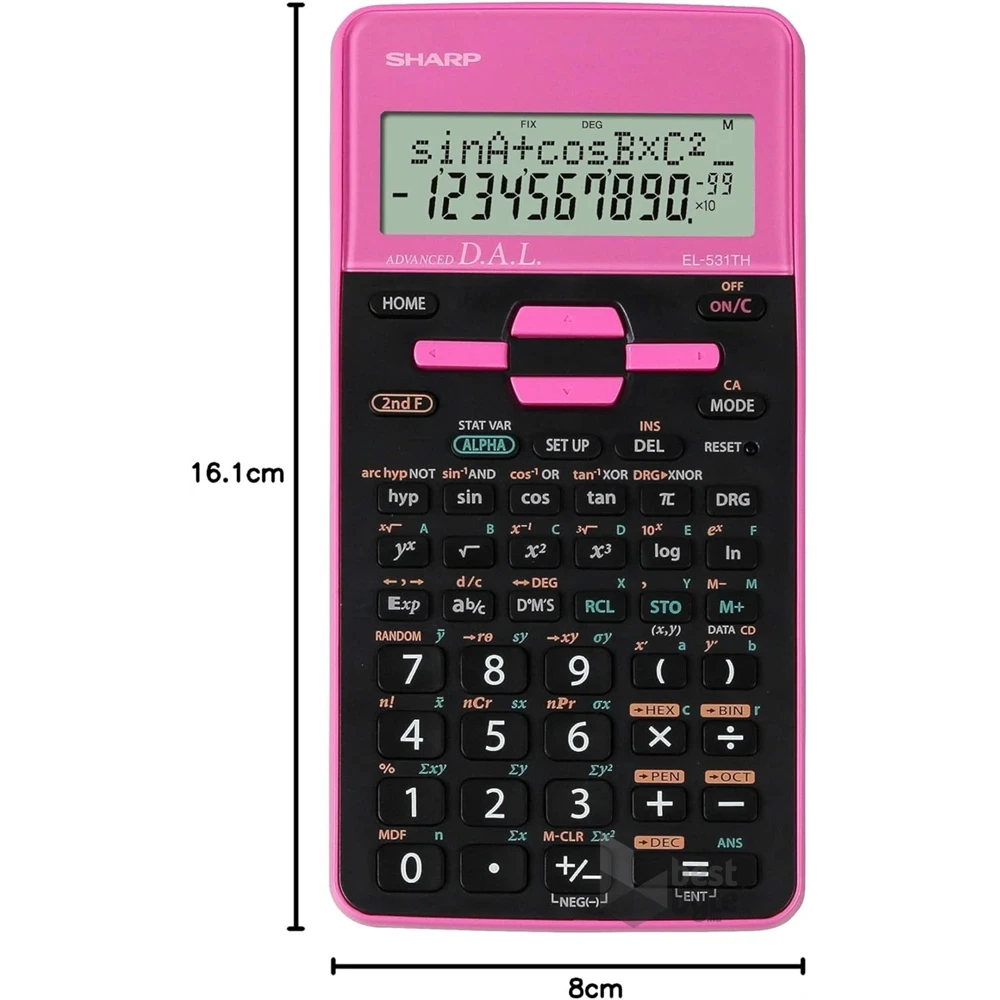 Sharp EL531THBPK 273 funkciós tudományos számológép