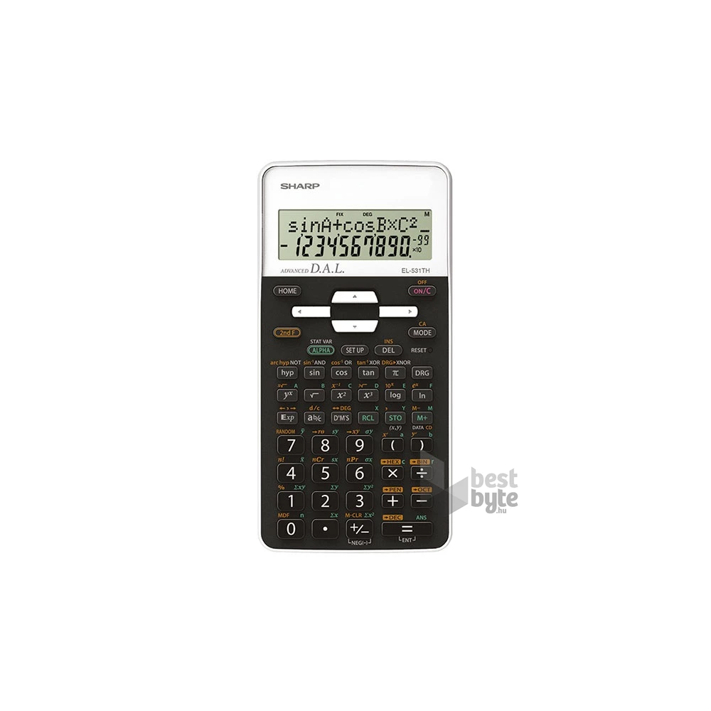 Sharp EL531THBWH 273 funkciós tudományos számológép