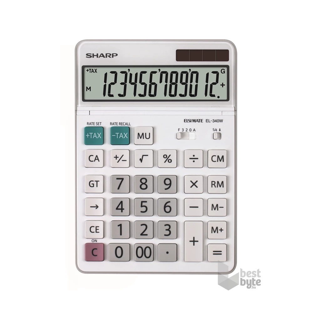 Sharp EL-340W napelemes irodai számológép