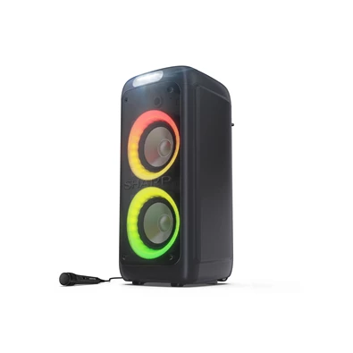 Sharp PS-949 fekete Bluetooth akkumulátoros party hangszóró