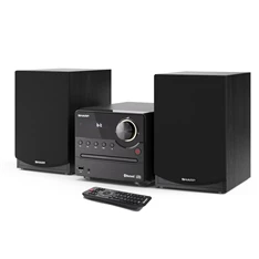 Sharp XL-B512BK Bluetooth/USB/CD fekete Mikro Hifi