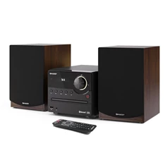 Sharp XL-B512BR Bluetooth/USB/CD barna Mikro Hifi