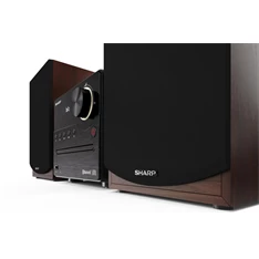 Sharp XL-B512BR Bluetooth/USB/CD barna Mikro Hifi