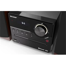 Sharp XL-B512BR Bluetooth/USB/CD barna Mikro Hifi