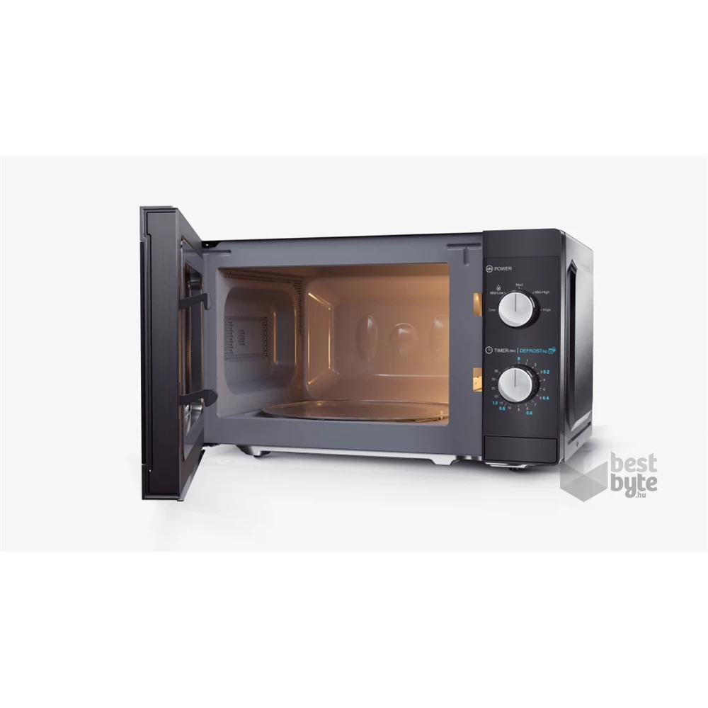 Sharp YC-MS01EB 800W 20L fekete mikrohullámú sütő