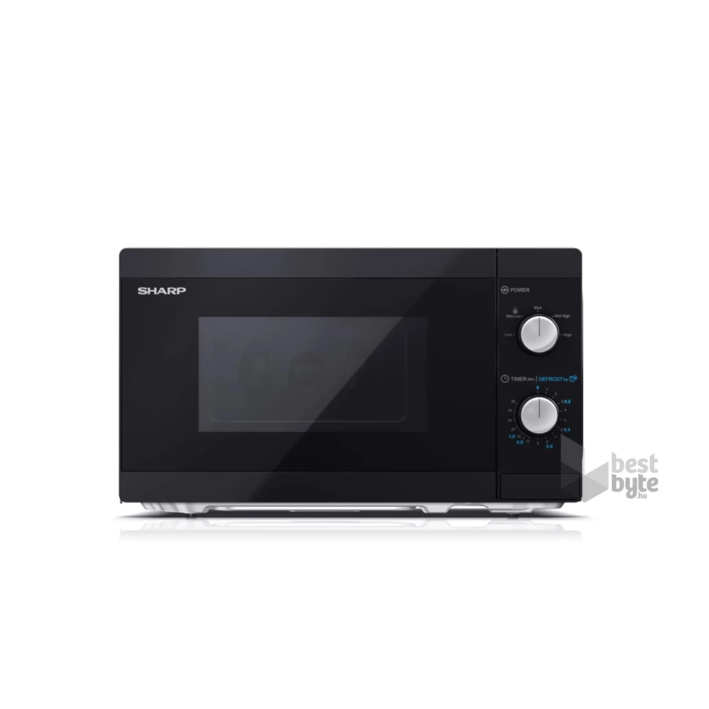 Sharp YC-MS01EB 800W 20L fekete mikrohullámú sütő