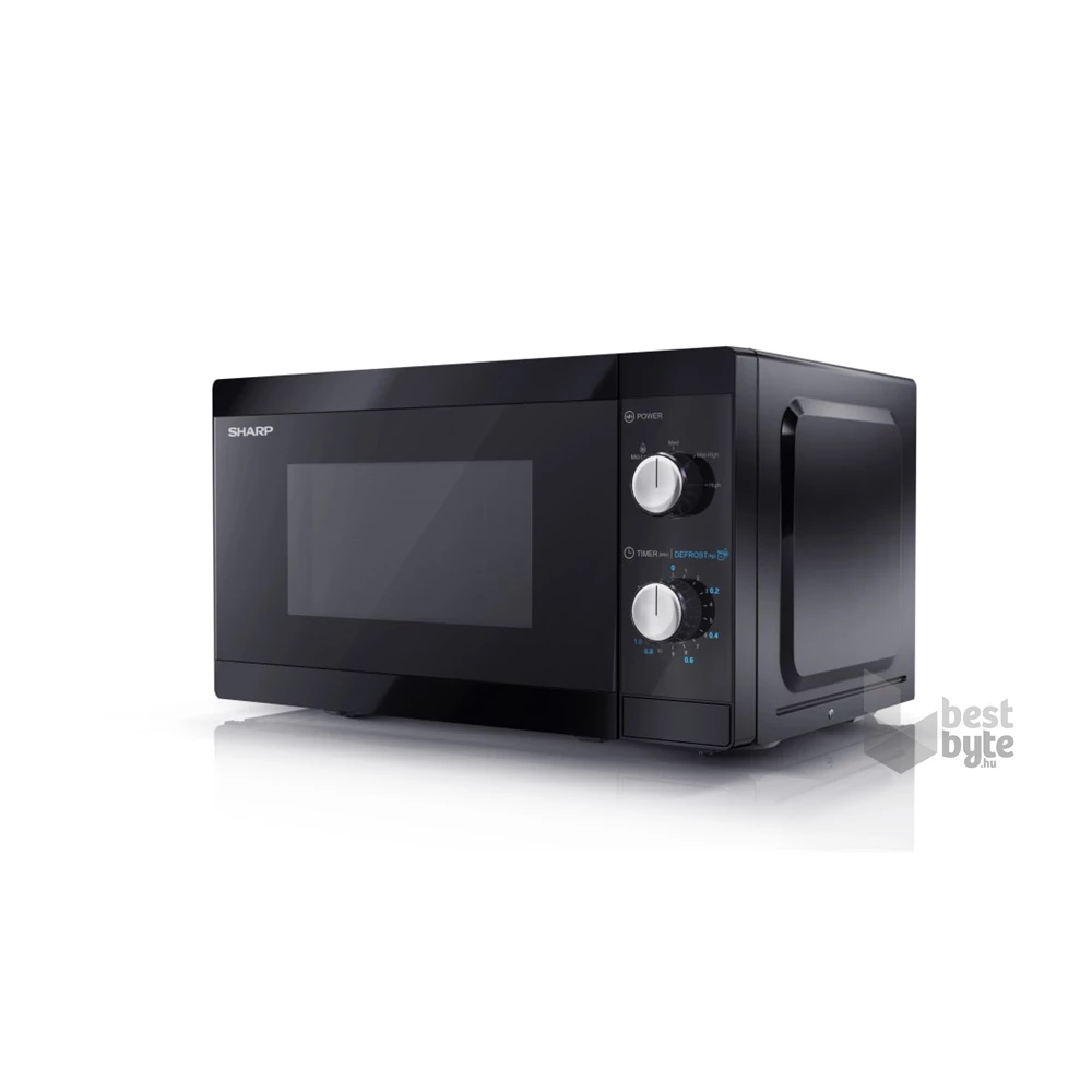 Sharp YC-MS01EB 800W 20L fekete mikrohullámú sütő