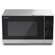 Sharp YC-PS201AE-S 700W 20L ezüst mikrohullámú sütő