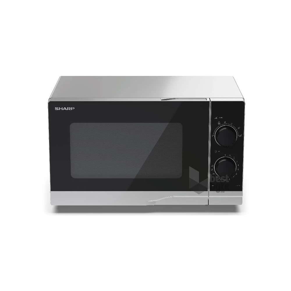 Sharp YC-PS201AE-S 700W 20L ezüst mikrohullámú sütő