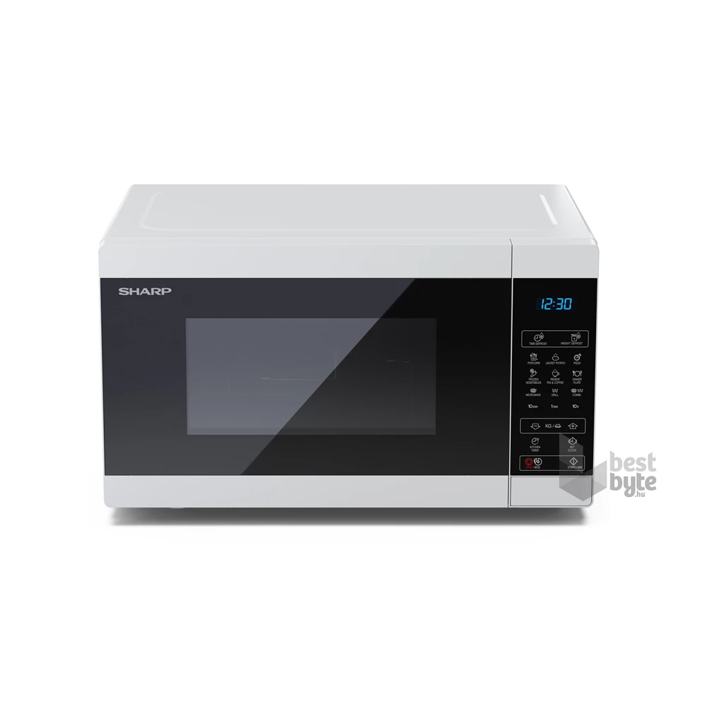 Sharp YC-MG81EW 900W 28L fehér mikrohullámú sütő