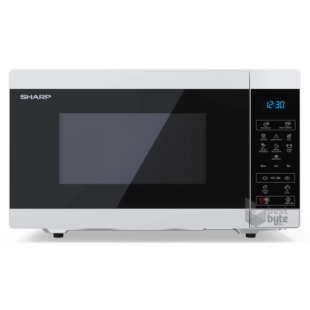 Sharp YC-MS51ES 900W 25L ezüst mikrohullámú sütő