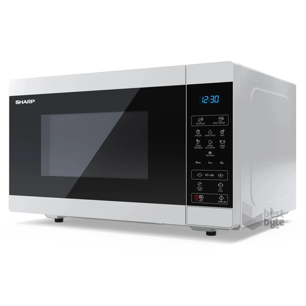 Sharp YC-MS51ES 900W 25L ezüst mikrohullámú sütő