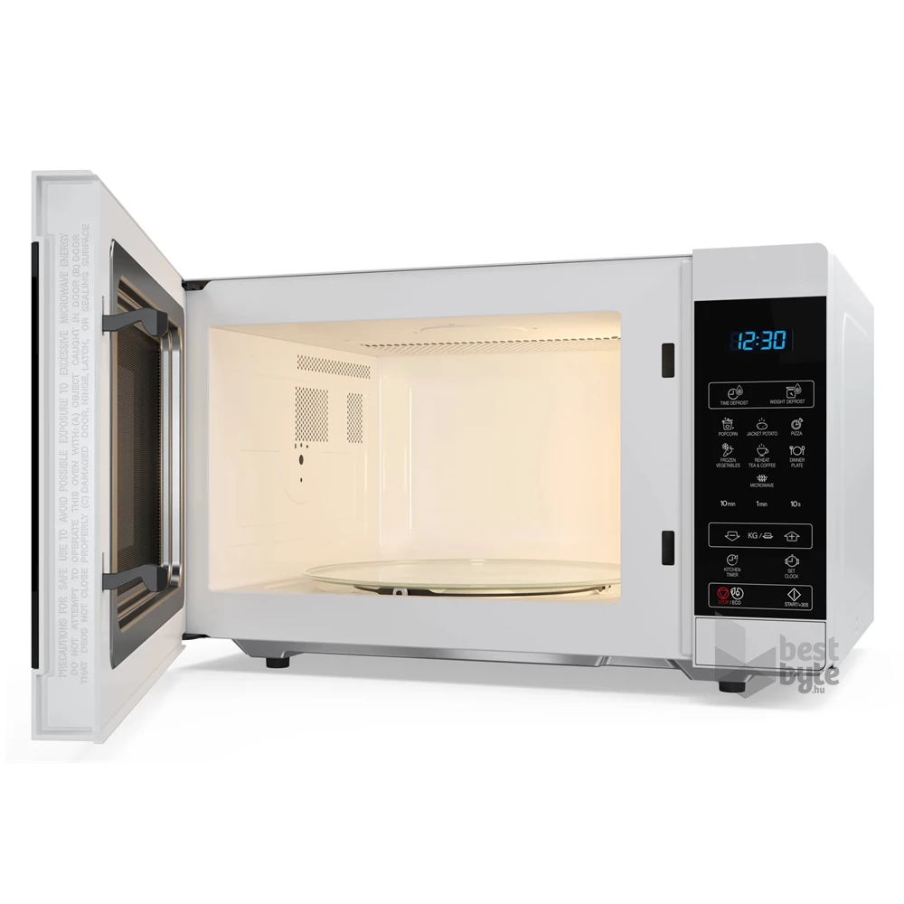 Sharp YC-MS51ES 900W 25L ezüst mikrohullámú sütő