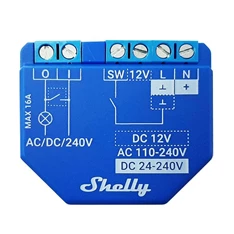 Shelly PLUS 1 - 1 csatornás WiFi-s okos relé