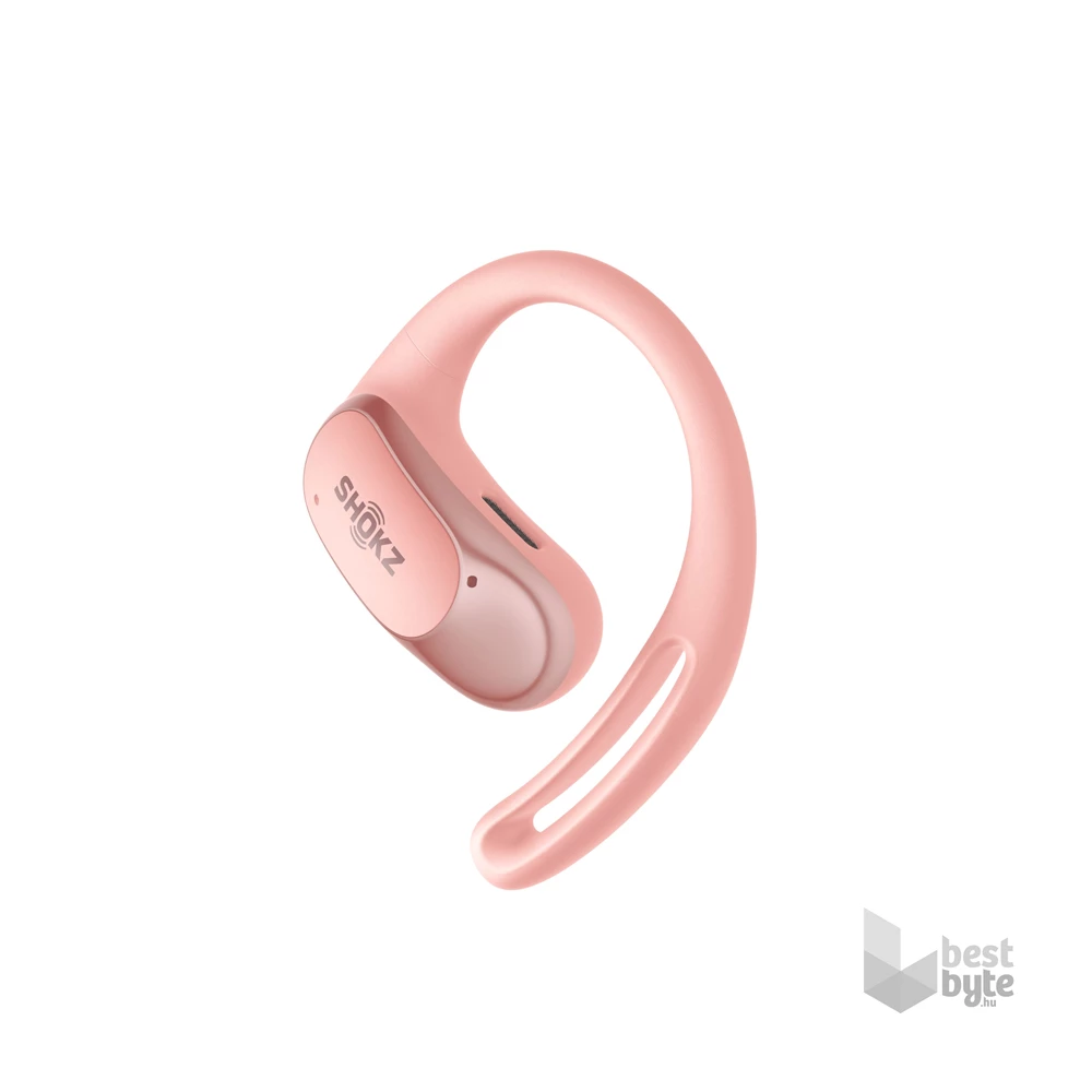 Shokz OpenFit Air. True Wireless Bluetooth rószaszín sport fülhallgató