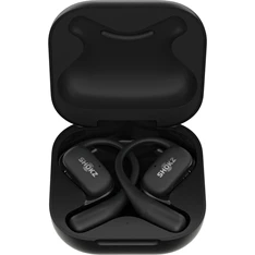 Shokz OpenFit csontvezetéses Bluetooth fekete True Wireless Open-ear sport fülhallgató