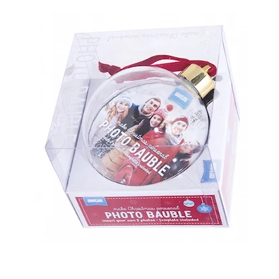Shot2Go fényképes gömb 1 db karácsonyfadísz