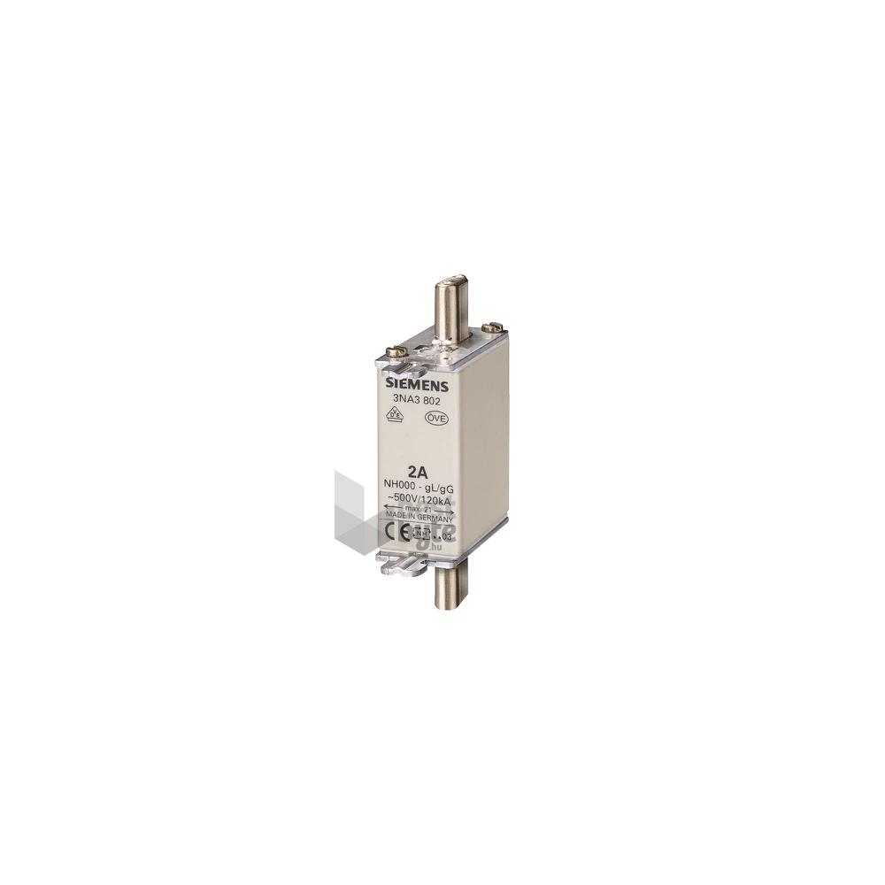 Siemens 3NA3805 500V 000 16A gG NH-biztosíték