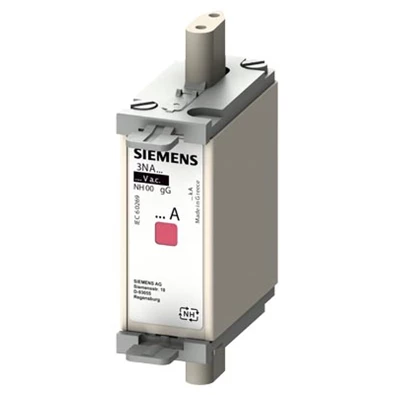 Siemens 3NA6820 500V 000 50A ISO kombijelzővel gG NH-biztosíték