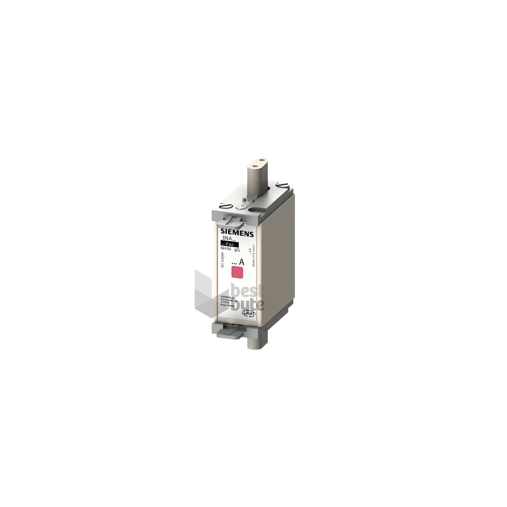 Siemens 3NA6820 500V 000 50A ISO kombijelzővel gG NH-biztosíték