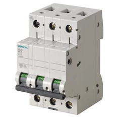 Siemens 5SL6310-7 6KA 3P C 10A kismegszakító