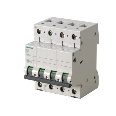Siemens 5SL6416-7 6KA 4P C 16A kismegszakító