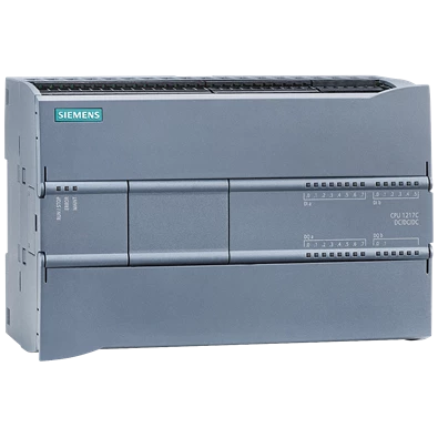 Siemens 6ES7217-1AG40-0XB0 S7-1200 CPU 1217C, DC/DC/DC, 14DI/10DQ/2AI/2AQ programozható vezérlő PLC