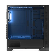SilentiumPC Armis AR3 TG RGB Fekete (Táp nélküli) ablakos ATX ház