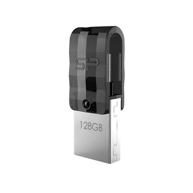 Silicon Power 128GB USB 3.2 Gen 1 C+A szürke C31 Flash Drive