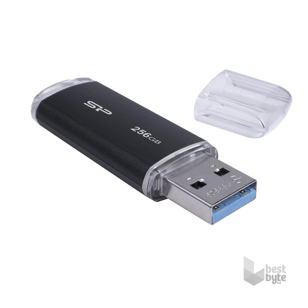 Silicon Power 256GB USB 3.2 fekete Blaze B02 Flash Drive