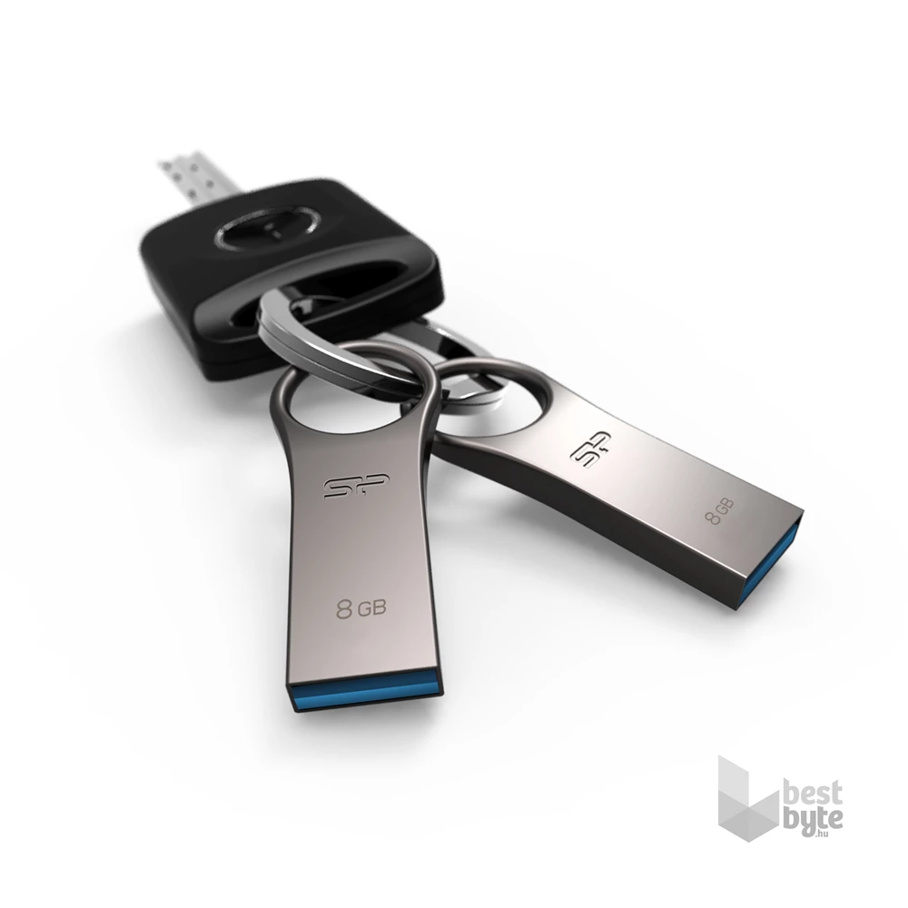 Silicon Power 8GB USB 3.2 Gen1 ezüst Jewel J80 Flash Drive