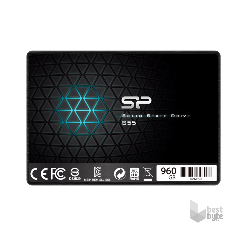 Silicon Power 960GB SATA3 2,5" Slim S55 (SP960GBSS3S55S25) SSD