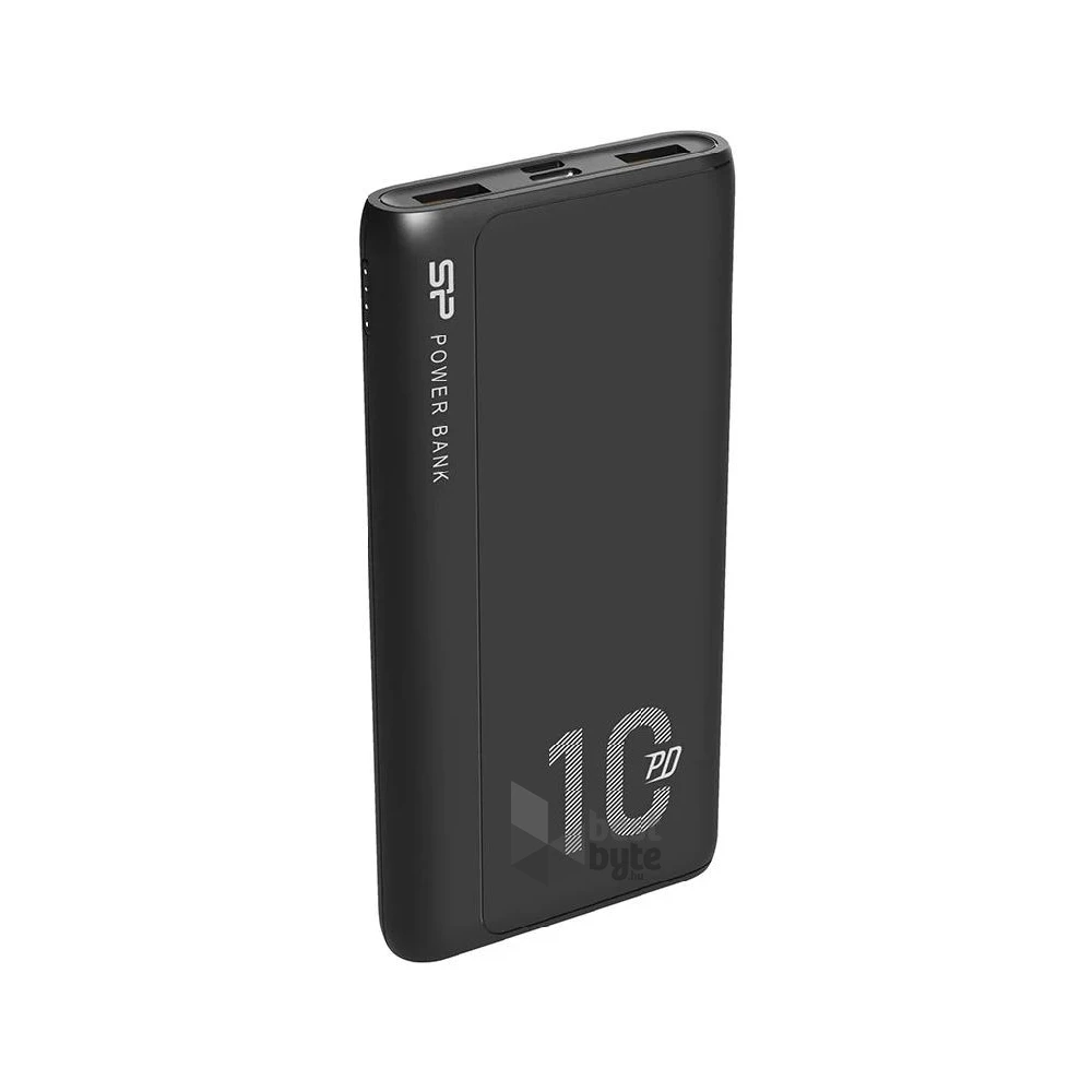 Silicon Power QP15 10000mAh fekete power bank