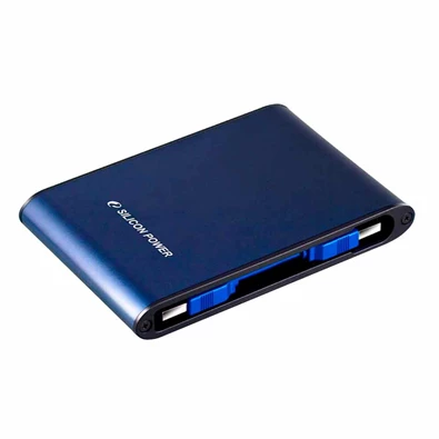 Silicon Power Armor A80 2,5" 1TB USB3.0 kék külső winchester