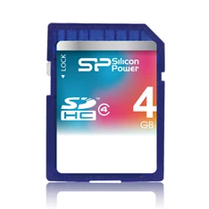 Silicon Power 4GB SD (class 4) SP004GBSDH004V10 memória kártya