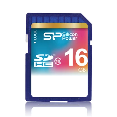 Silicon Power 16GB SD (SDHC Class 10 UHS-I U1) memóriakártya