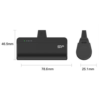 Silicon Power QD50 5000mAh Global fekete power bank