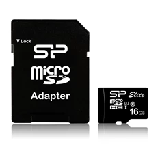 Silicon Power 16GB SD micro Elite 1 (SDHC Class 10 UHS-I U1) memóriakártya