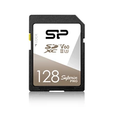 Silicon Power 128GB SD Superior Pro (SDXC Class 10 UHS-II U3) memóriakártya