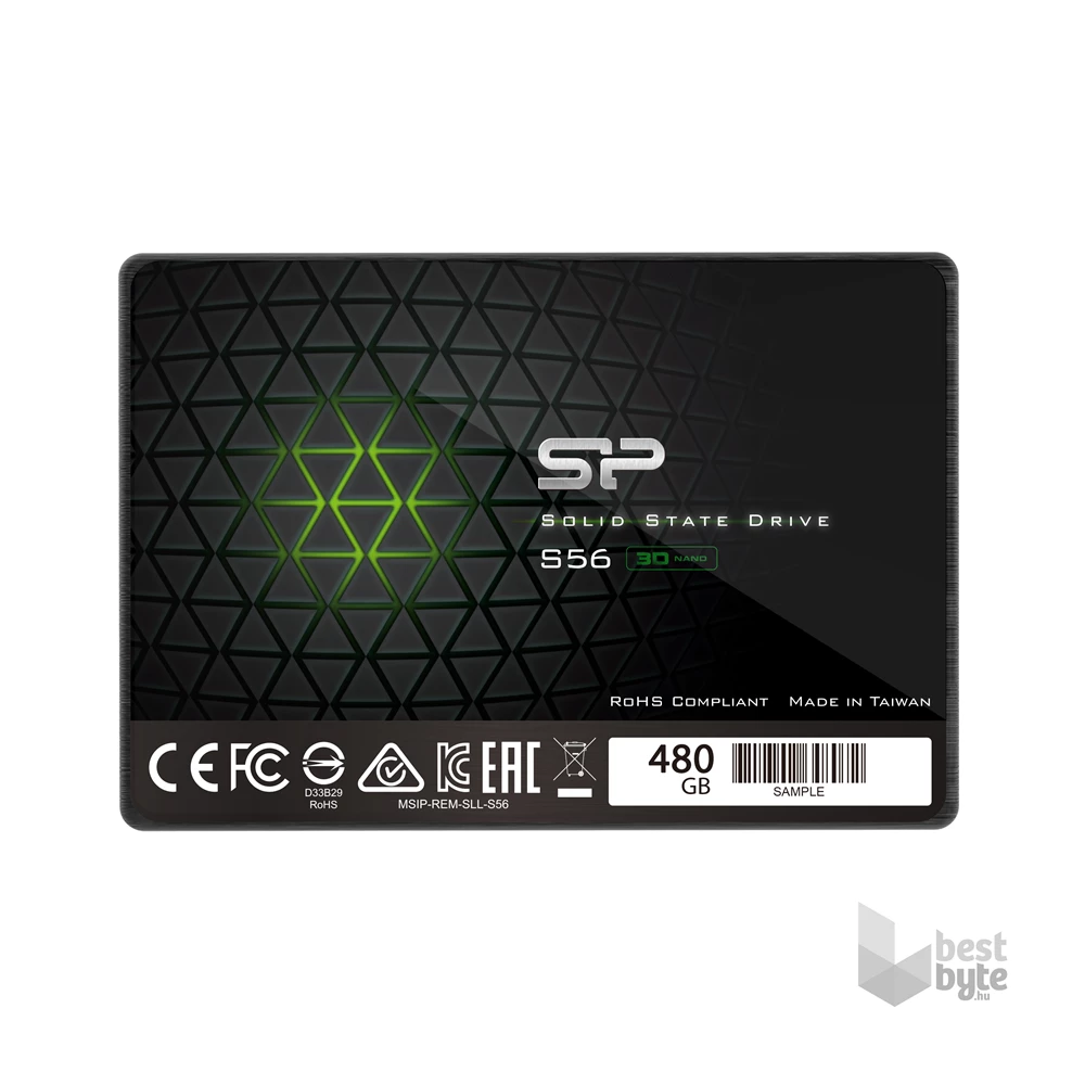 Silicon Power 480GB Sata3 2,5" Slim S56 (SP480GBSS3S56A25) SSD