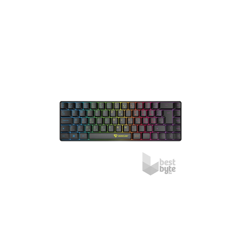 Silverline KB68 HUN RGB gamer billentyűzet