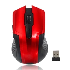 Silverline RF107 piros 2.4GHz 1600dpi vezeték nélküli optikai egér