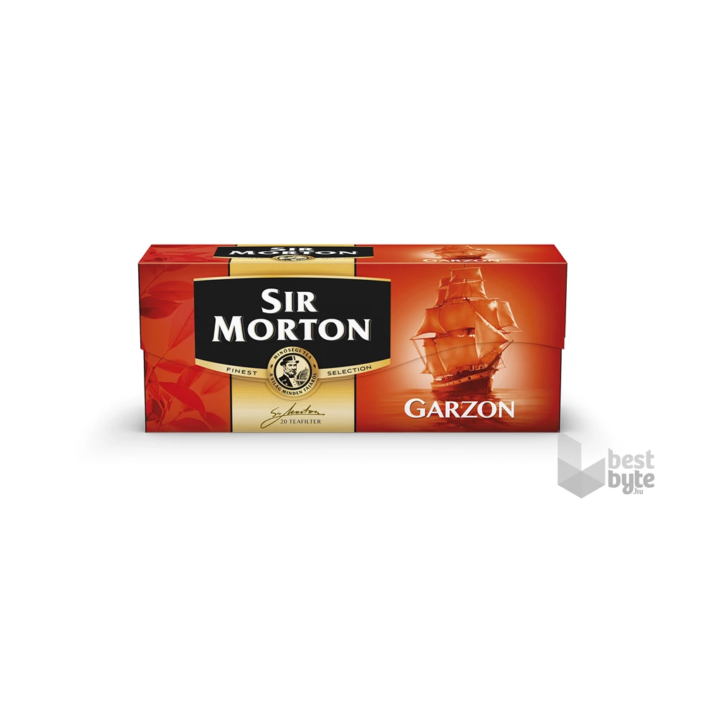 Sir Morton Garzon 20x1,5g fekete tea