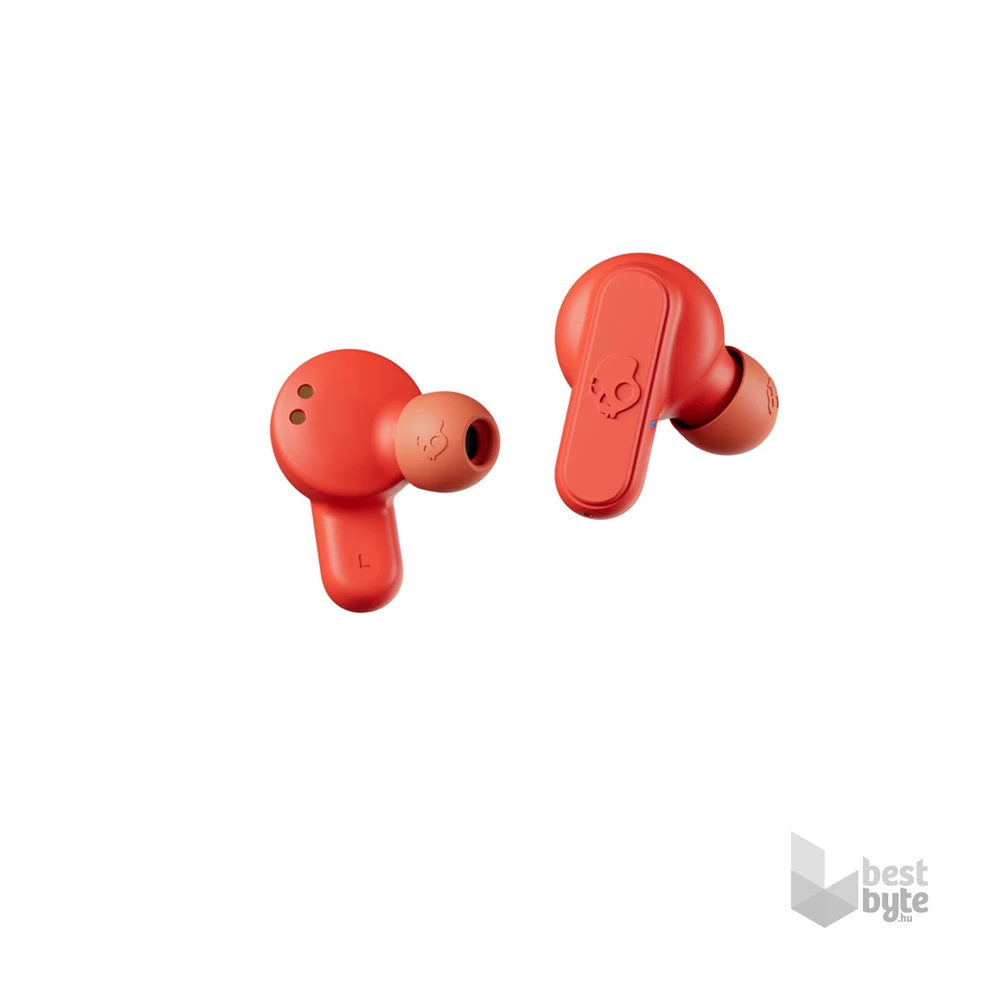 SkullCandy Dime True Wireless Bluetooth piros fülhallgató