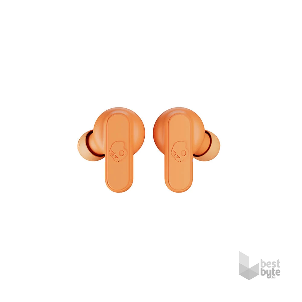 SkullCandy Dime True Wireless Bluetooth narancs fülhallgató