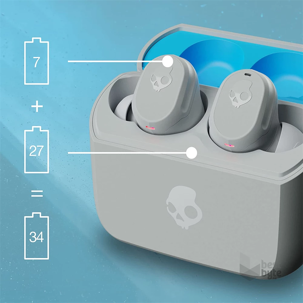 Skullcandy MOD True Wireless Bluetooth szürke fülhallgató