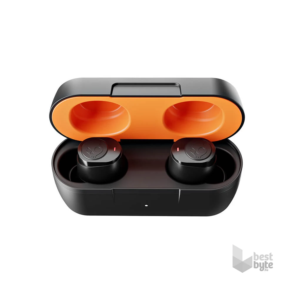 Skullcandy JIB True Wireless Bluetooth fekete-narancs fülhallgató